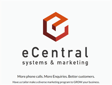 Tablet Screenshot of ecentral.com.au